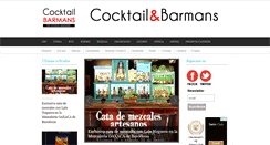 Desktop Screenshot of cocktailbarmans.com